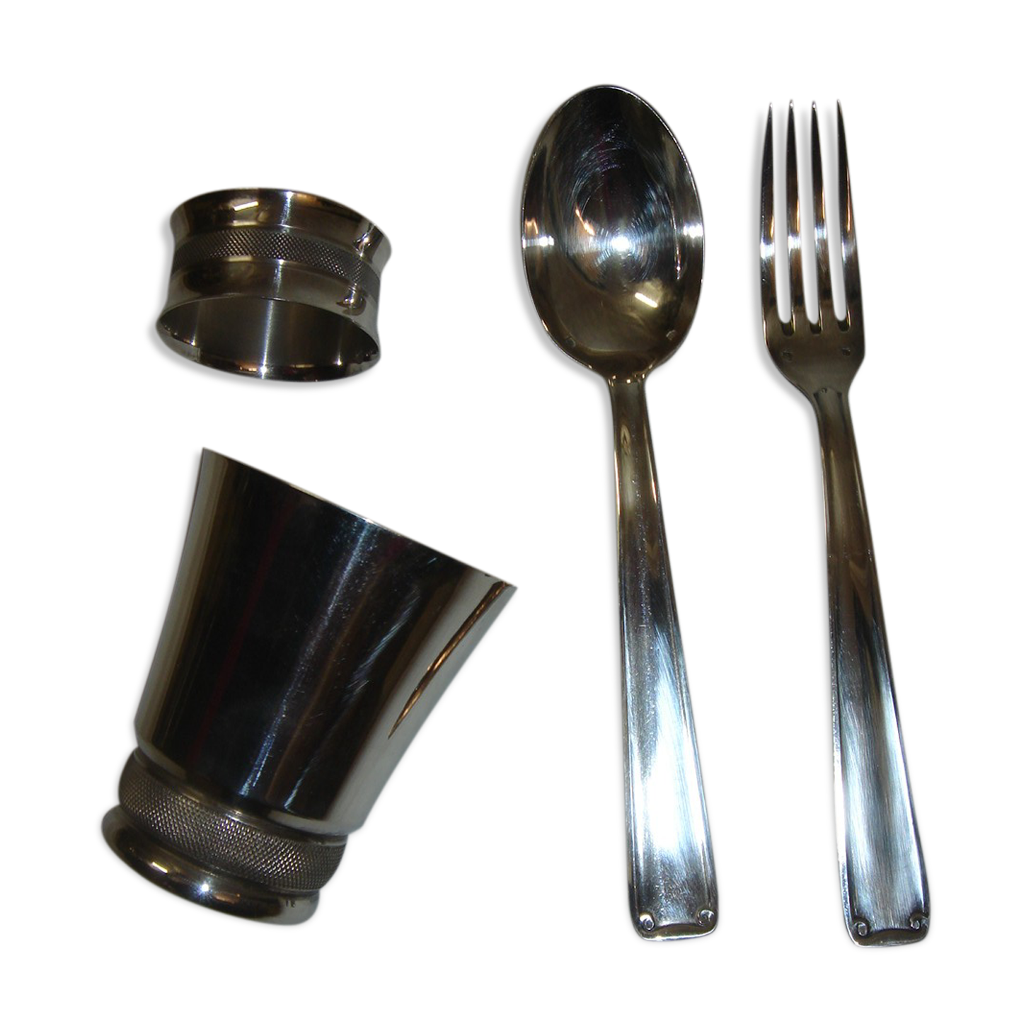 Timbale in silver baptism, 1970