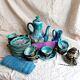 Coffee set signed Morvan 12 people