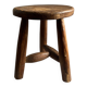 Solid wood stool