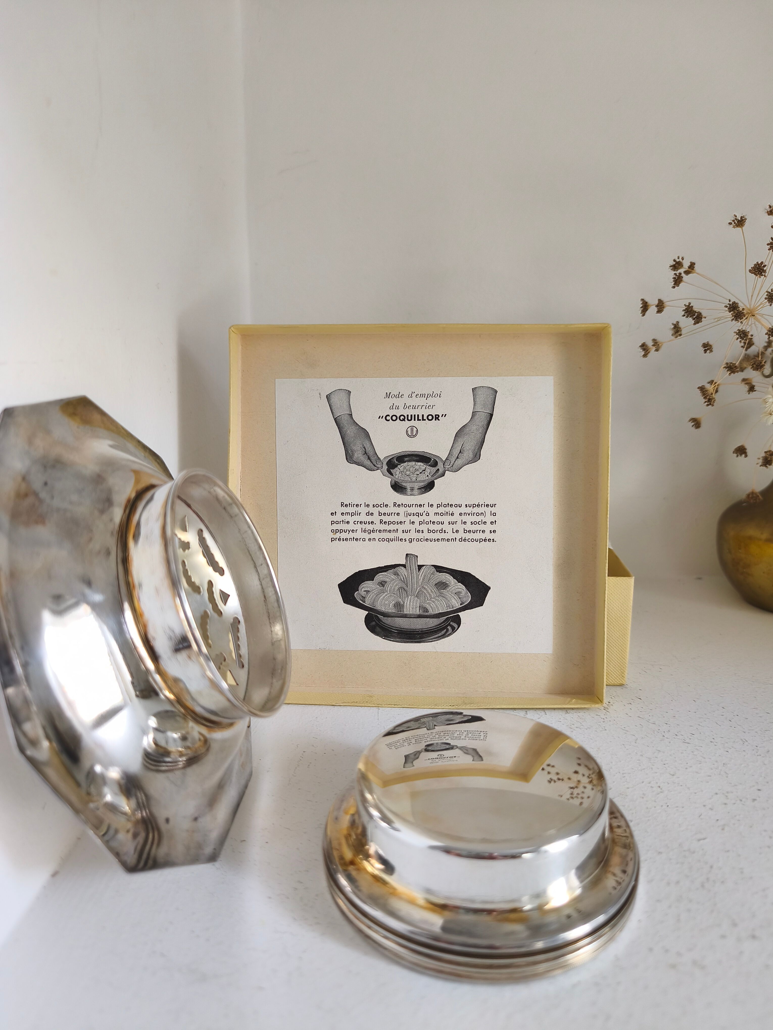 Butter dish "coquillor"