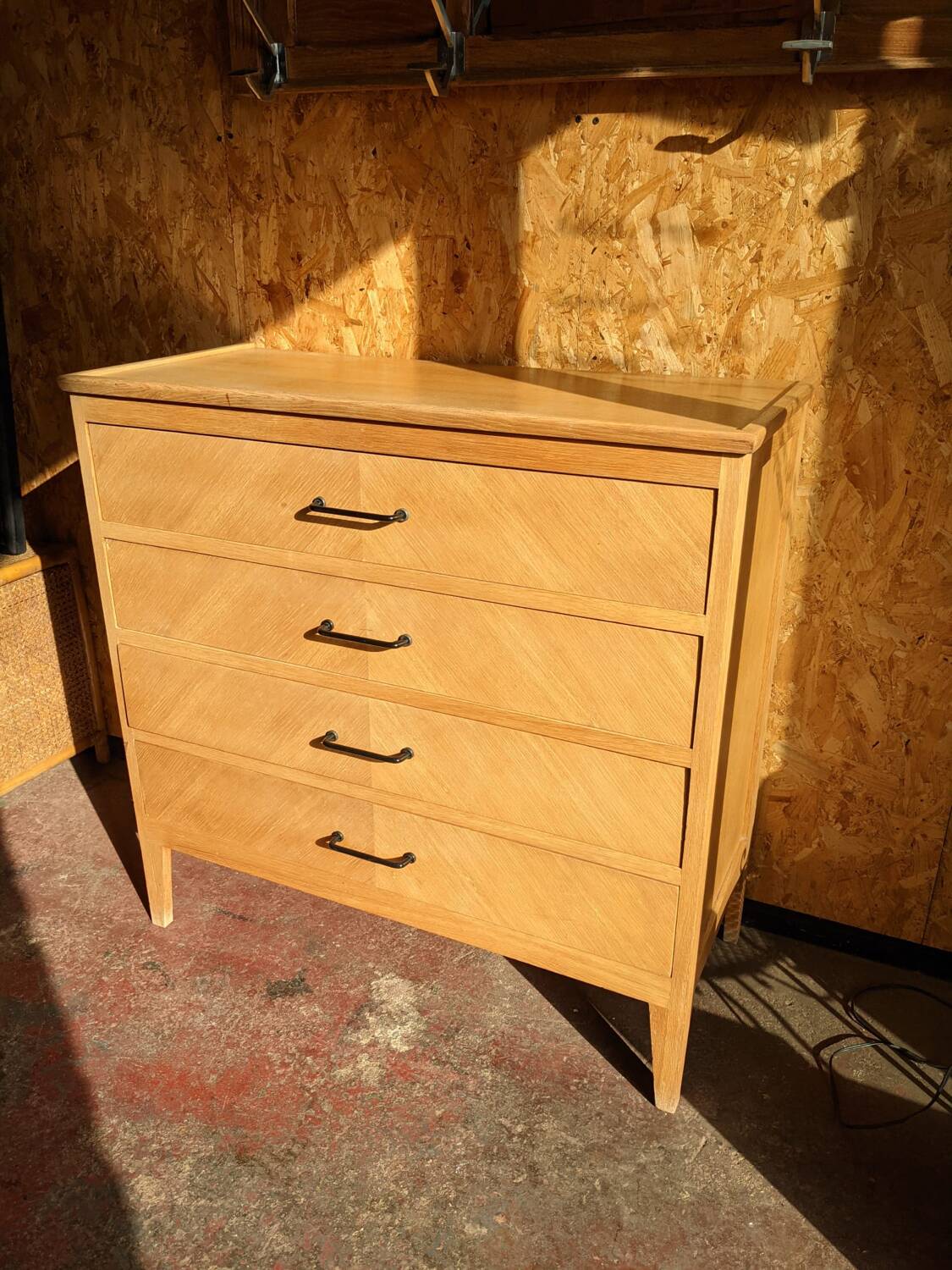 4-drawer chest of drawers, 1960