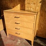 4-drawer chest of drawers, 1960
