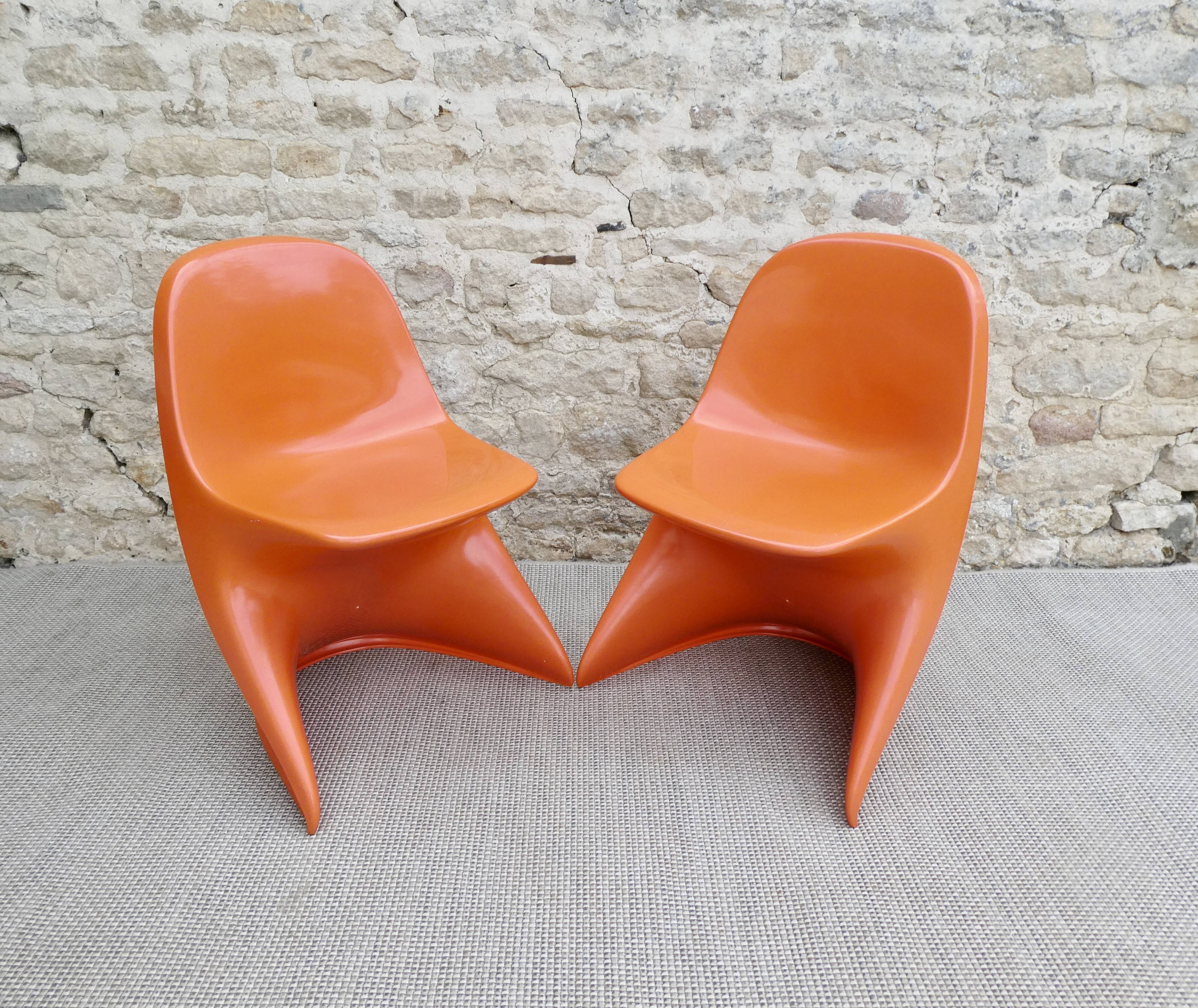 Pair of Casolino children's chairs from the 70s