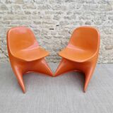 Pair of Casolino children's chairs from the 70s