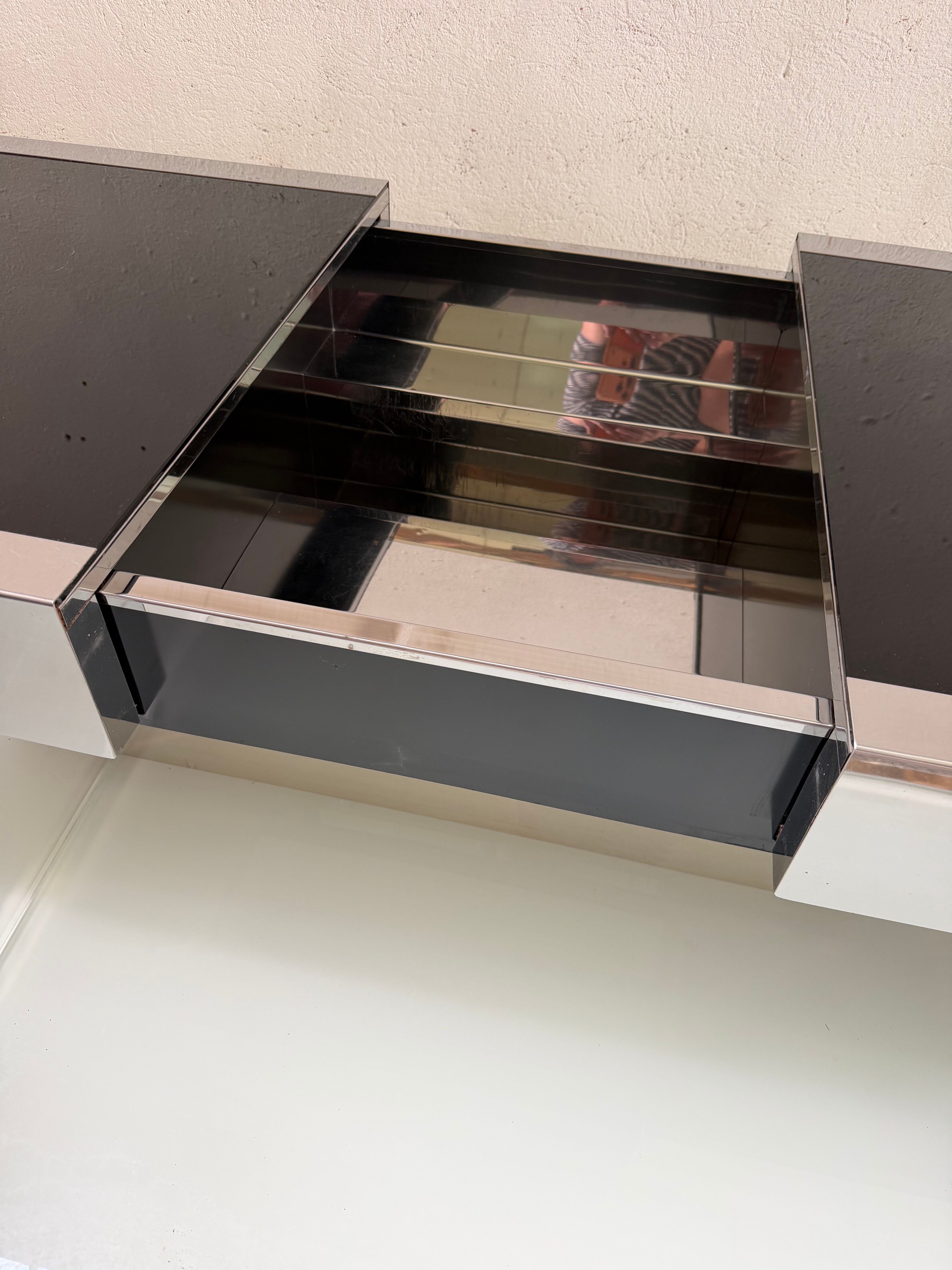 Table basse bar Willy Rizzo