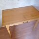 Vintage 1980s solid wood kitchen table or desk