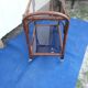 Vintage bamboo rolling trolley