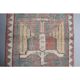 Vintage Turkish Oushak Handmade Wool Cotton Pink Runner Rug 97x323