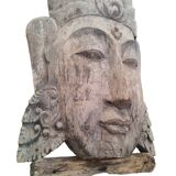 Indonesian statue mask