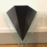 Pair of Postmodern Triangular Wall Sconces, 80s, Elite Holland