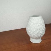 Vintage white porcelain vase German Model 605/2 by KPM Royal Porcelain, 1970s.