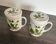 Pair of vintage infusion mugs.