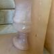 Paire de serre-livres vintage vase Médicis en onyx rose