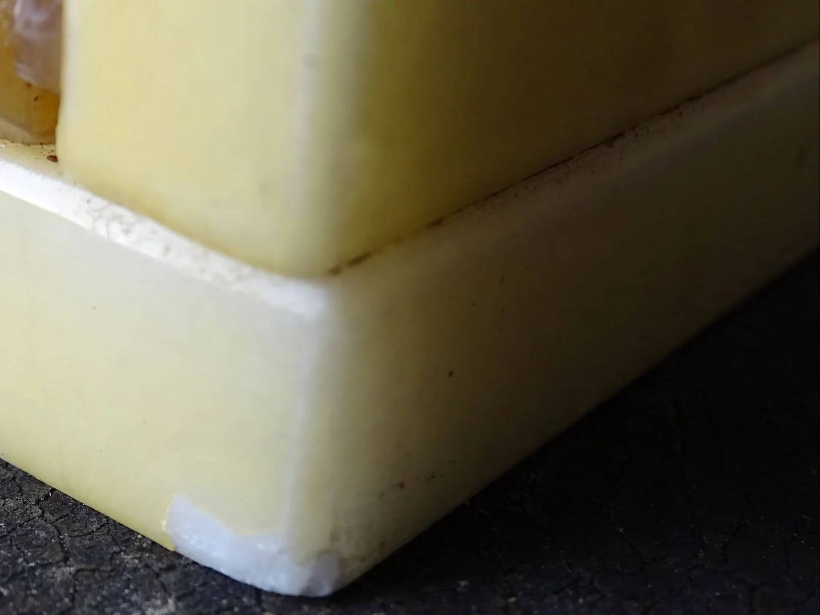 Serre-livres vintage en albâtre, milieu du siècle