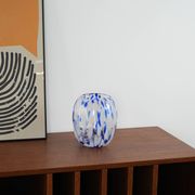 Glass vase, Danish design, 1960s, made in Denmark