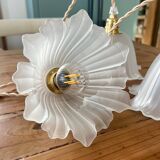 Vintage “tulip” portable lamp