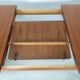 Scandinavian extendable table teak
