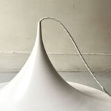 Suspension XL white metal tulip by C. Bonderup & T. Thorup, design Gubi