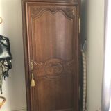 Antique solid wood wardrobe