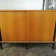 Vintage top sideboard from the 80s, sliding doors