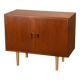 Børge Mogensen Cabinet or small Sideboard in teak and oak, Søborg Møbler