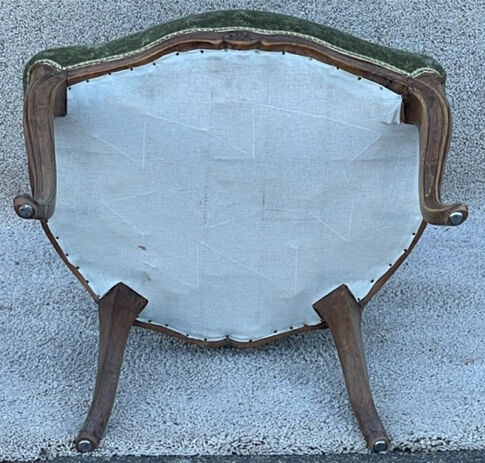 Louis XV style convertible armchair