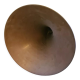 Antique French Copper Hunting Horn, Late 19th Century.