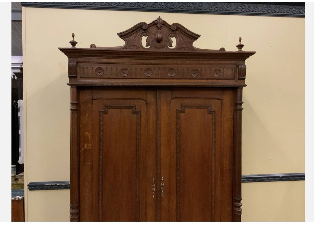 Antique Gründerzeit wardrobe