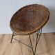 Wicker armchair, Germany, 1970s