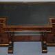 Gillow Library Desk in Burr Amboyna with Brass Gallery, circa 1852-1857