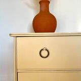 Vintage chest of drawers with compass feet