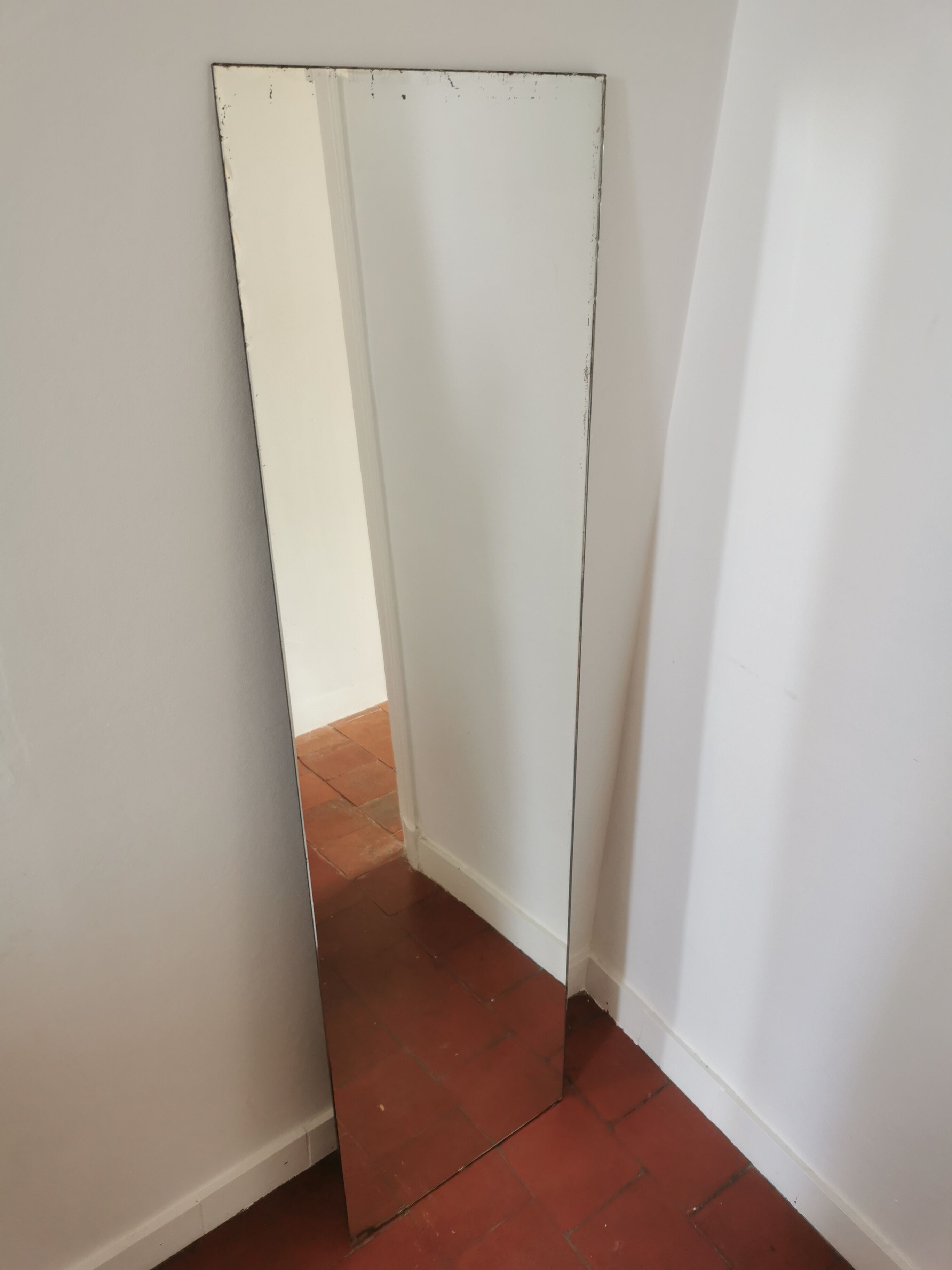 Art Deco beveled mirror