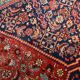 Handmade antique Persian Bidjar rug 4.5' x 5.6' (137cm x 170cm) 1900s - 1B740