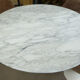 Round table "tulip 137" in marble, Eero Saarinen, Knoll 1960