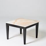 Vintage onyx side table