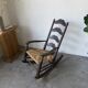 Rocking chair 1900 France cord