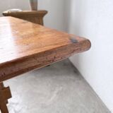 Mountain furniture table made of solid pine