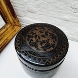 Lacquered wood jewelry box
