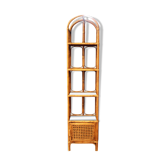 Rattan bookcase