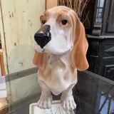 Vintage ceramic dog