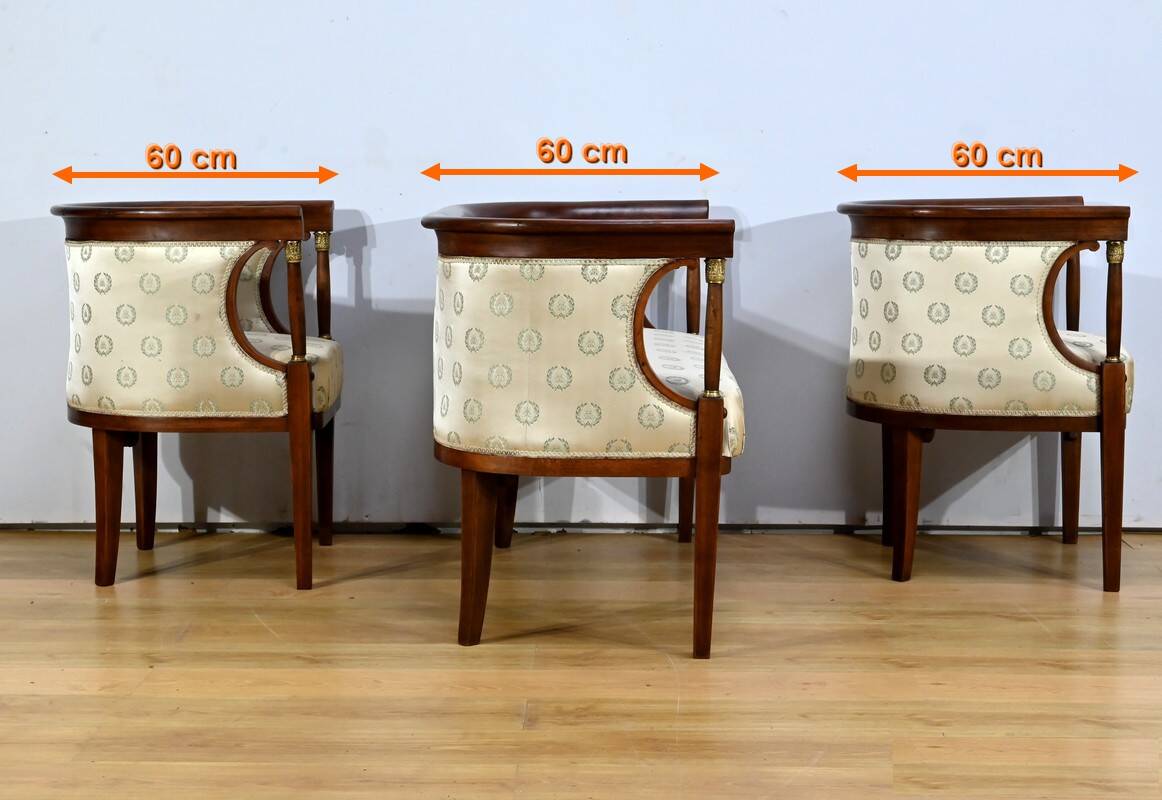 J&J Kohn Stained Beech Living Room, Empire style – Early 20th century