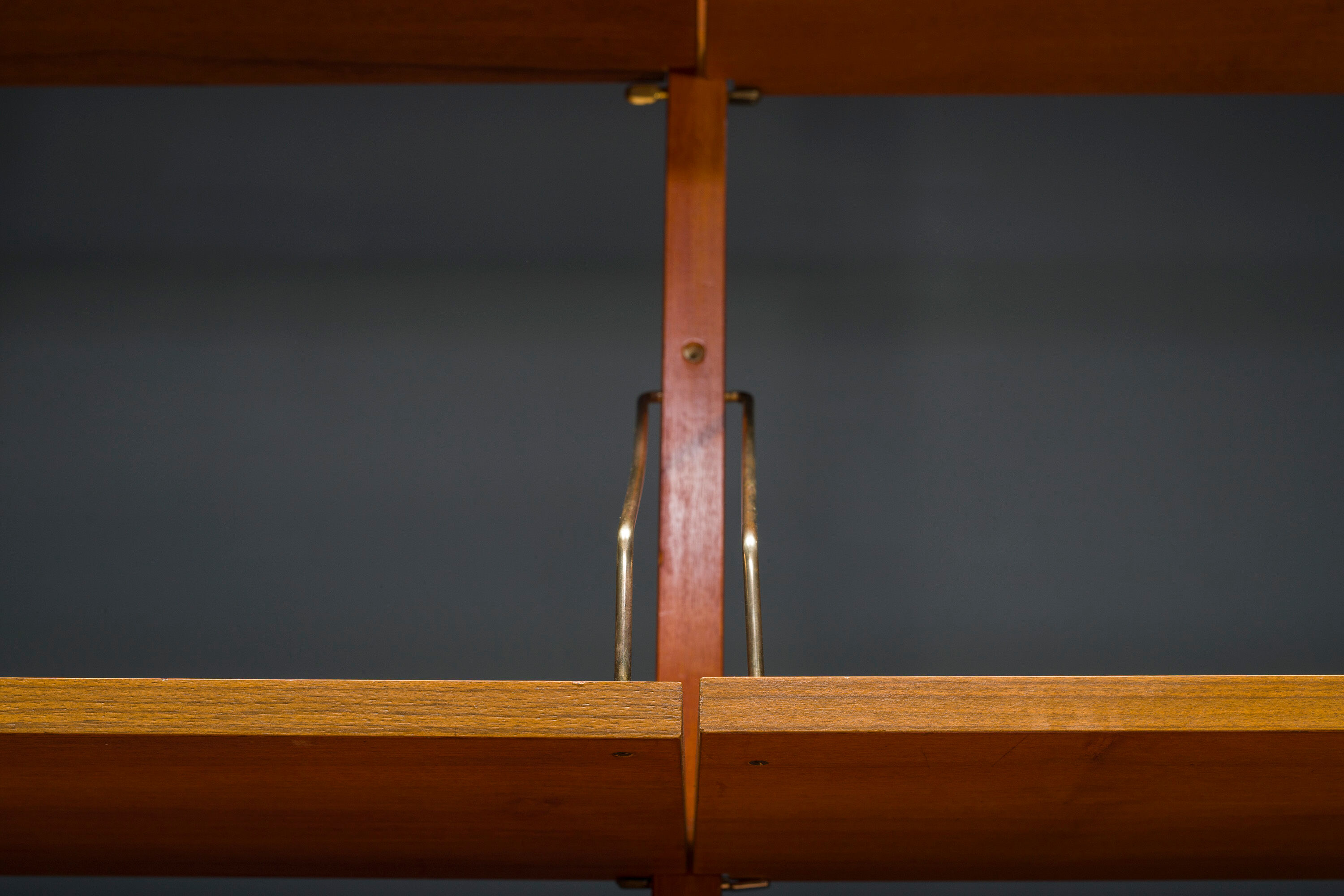 Danish teak ps modular wall units by preben sørensen for randers møbelfabrik, 1960s, set of 11