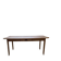 Beech and pine farmhouse table with spindle legs 170 cm