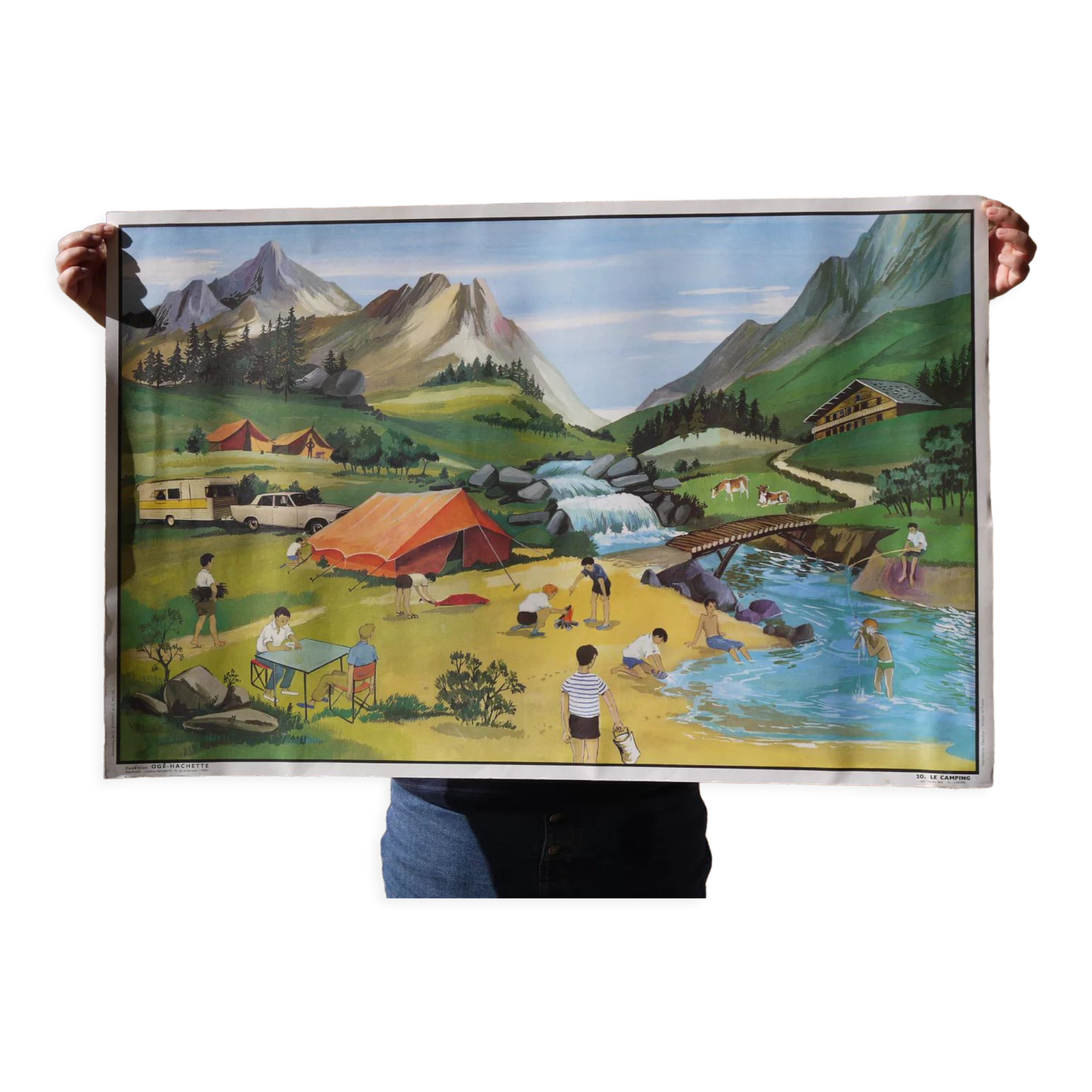 Camping & Winter School Poster