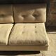 Three-seater canapé in mottled wool by Eddie Harlis - International Furniture