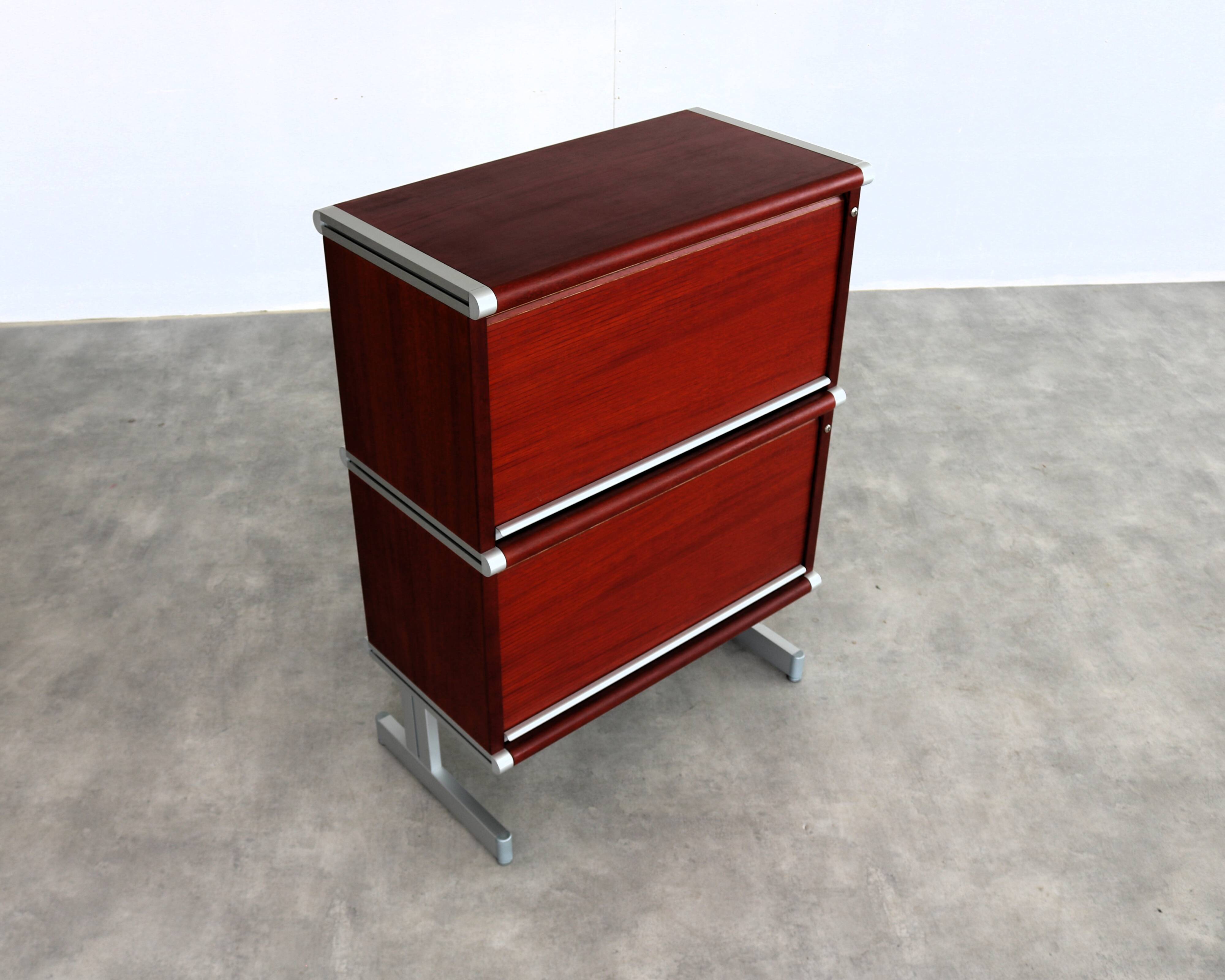 Vintage double filing cabinet | cabinet | office furniture | 1970s