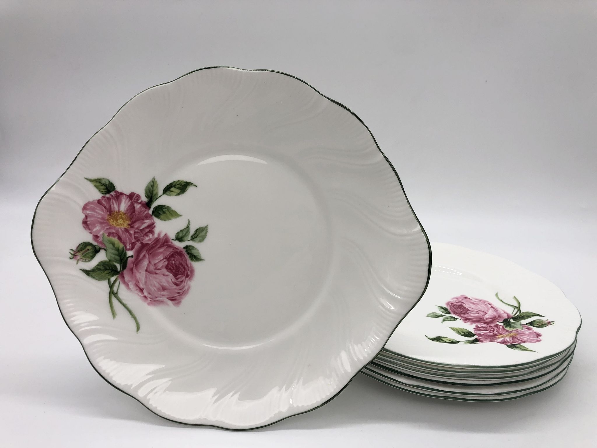 Dessert service, main course and six plates "the national trust – england"