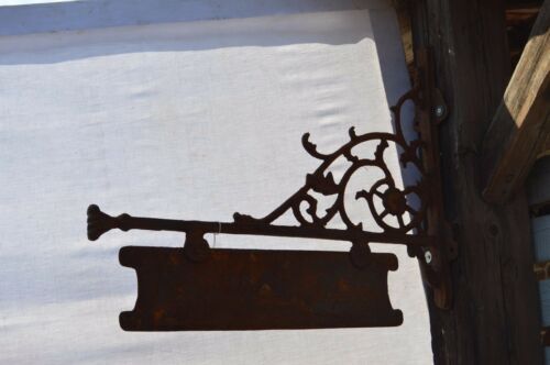 Cast iron trade sign