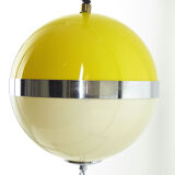 Two-coloured hanging lamp 1960