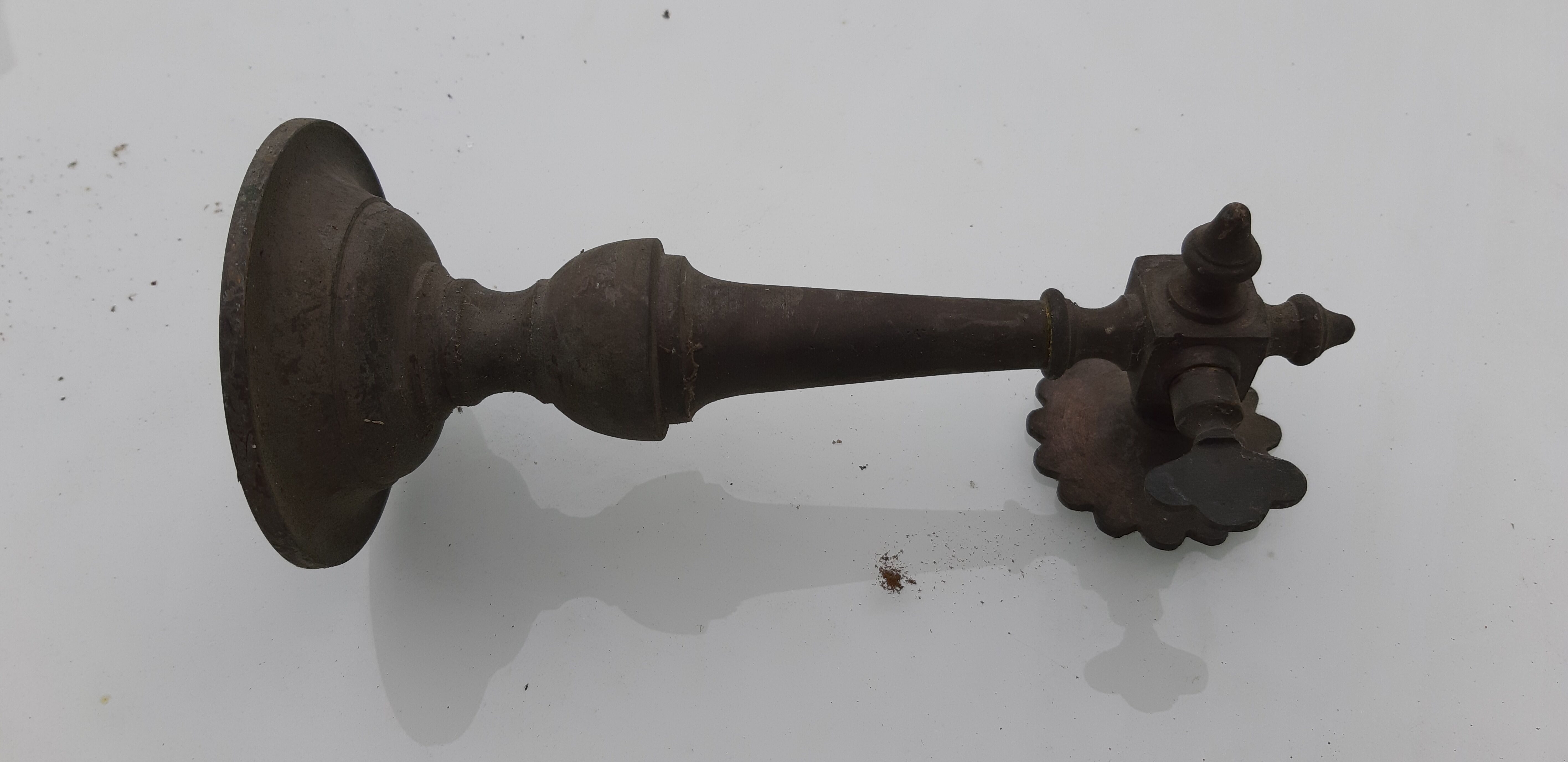 4 bronze sconces 19th